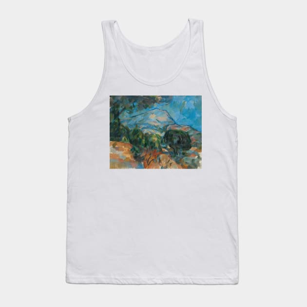 Mount Sainte-Victoire by Paul Cezanne Tank Top by Classic Art Stall